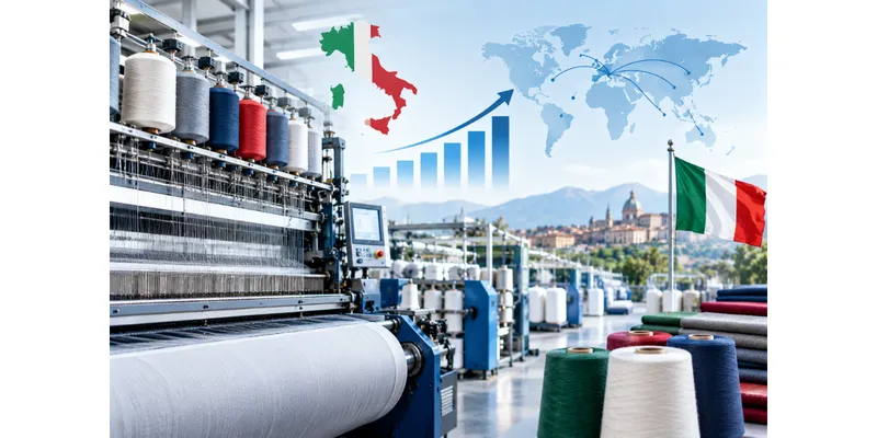 Italian Textile Machinery Orders Rise 7% in Q3 2026, Driven by Export Demand